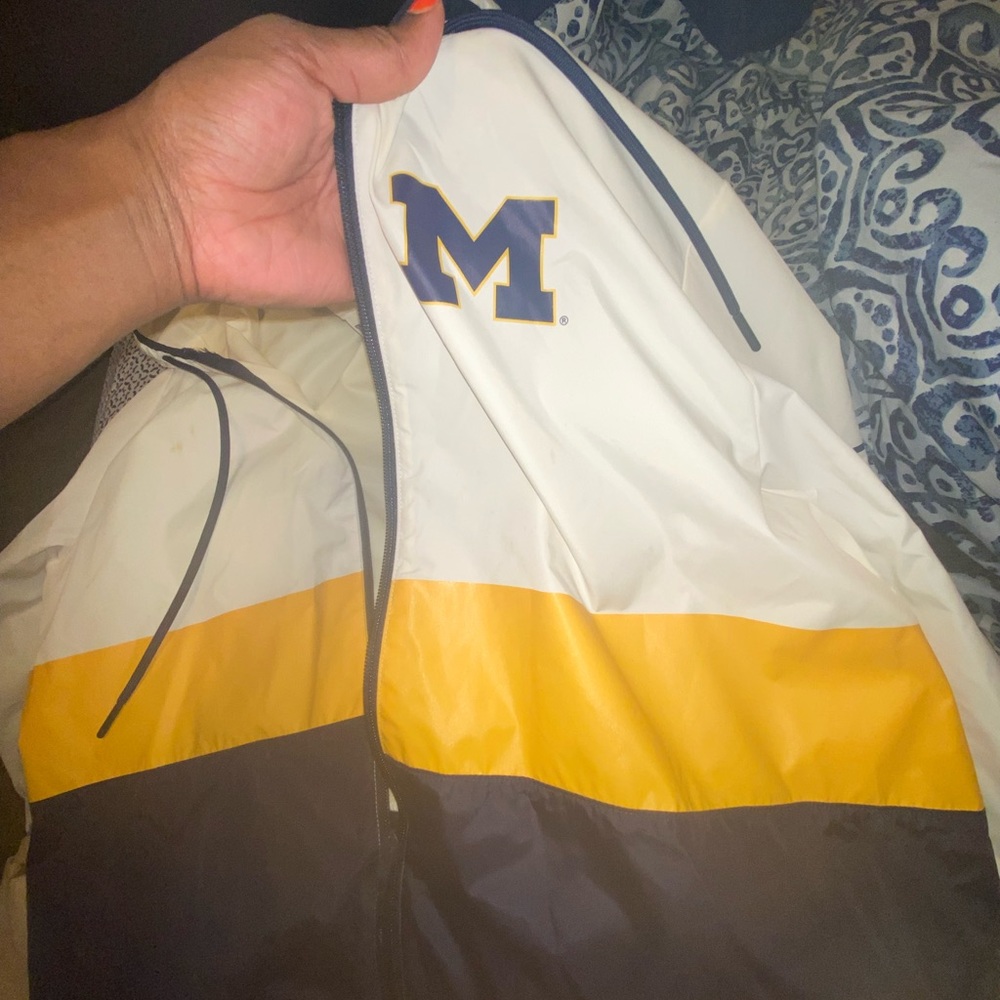 Pink Victoria’s Secret Michigan Jacket
